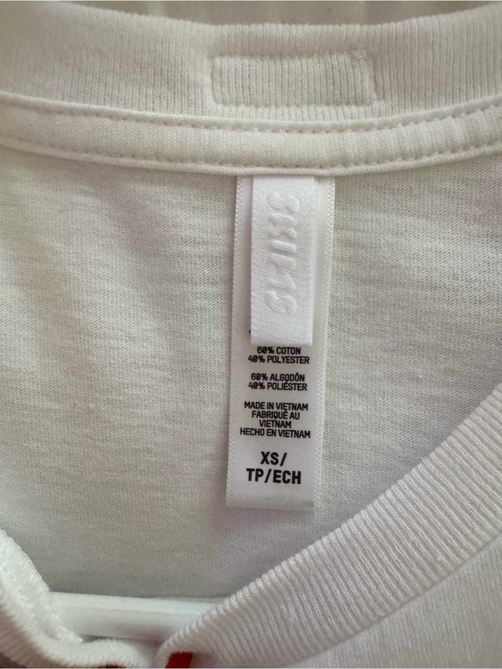 skims basic white tee - Picture 2 of 2